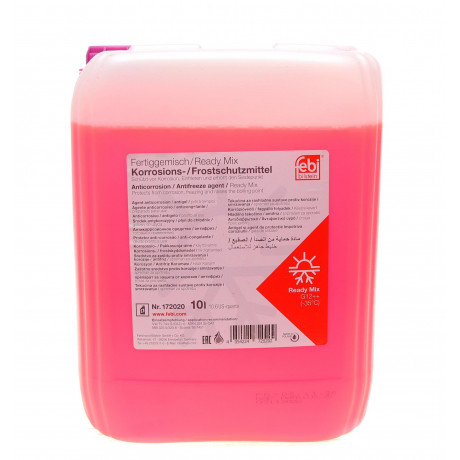 Антифриз (фіолетовий) Readymix G12 Plus Plus (10 л) (MB325.5/MB325.6) (-35°C готовий до застосування)