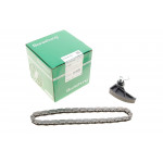 Комплект ланцюга ГРМ VW Golf V/VI 1.4TSI 10/03-, 90/118kw (z=130/18-18/36/36) (OE VAG) 