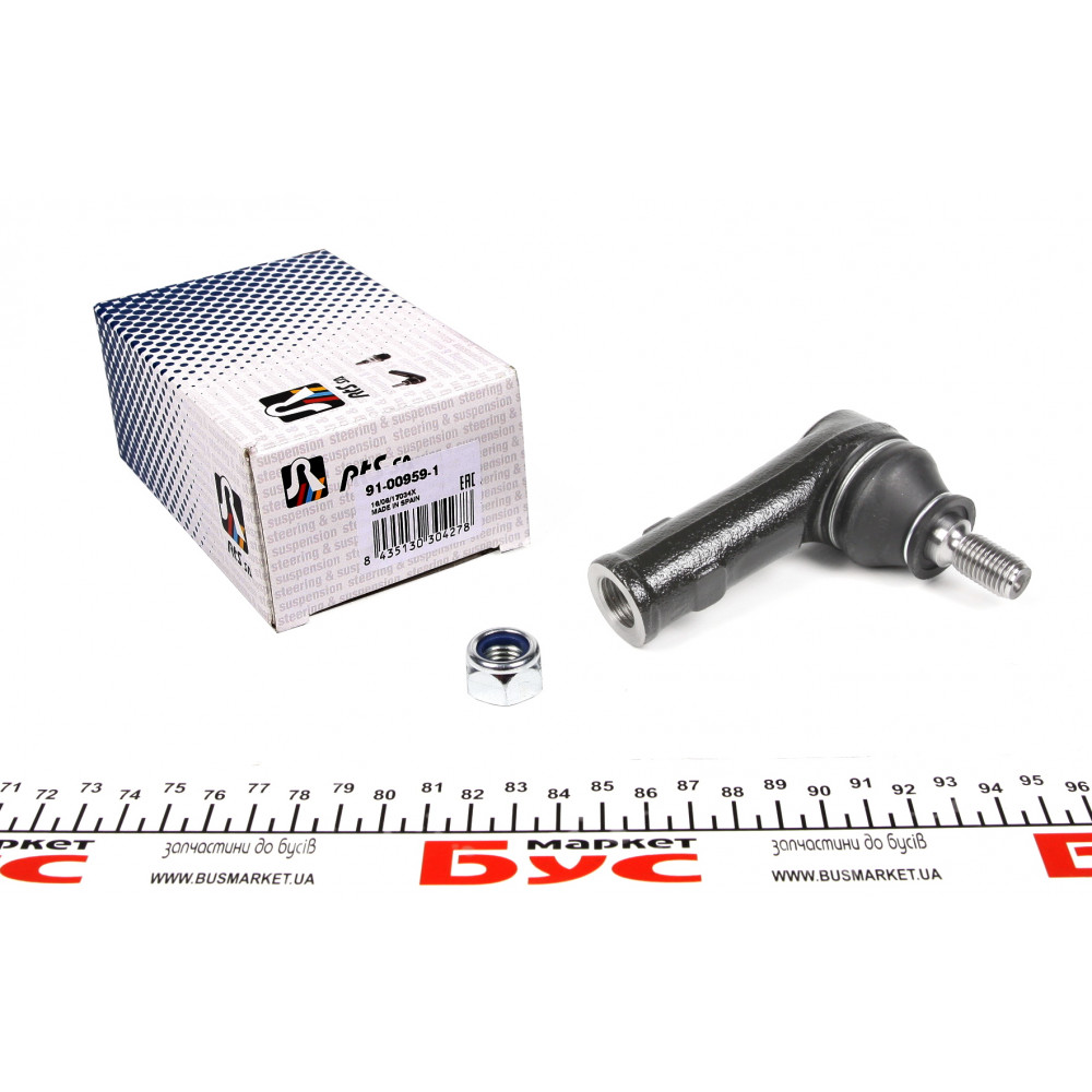 Наконечник тяги рульової (R) VW T4 90-03 (L=85mm/d=16mm)