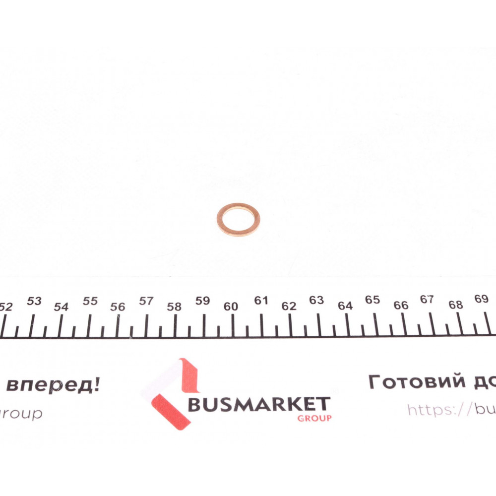 Прокладка пробки зливної масляного піддону Fiat Doblo 1.4i/Ducato 2.0D 10- (12.5x16.7x1.3)