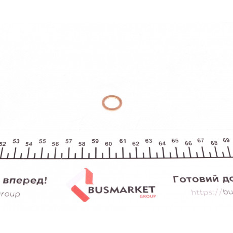 Прокладка пробки зливної масляного піддону Fiat Doblo 1.4i/Ducato 2.0D 10- (12.5x16.7x1.3)