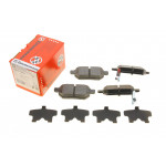 Колодки гальмівні (задні) Toyota Auris/IQ/Urban Cruiser 07- (Akebono) 