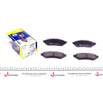 Колодки гальмівні (задні) Daewoo Evanda 02-/Magnus 99-06/Chevrolet Epica/Evanda 05-06 