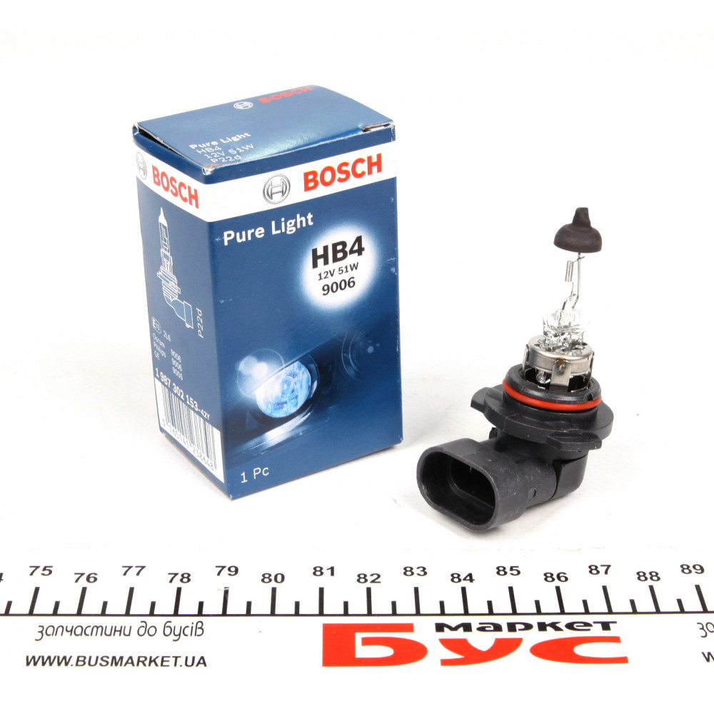 Автолампа HB4 12V 51W P22d Pure Light