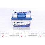 Акумуляторна батарея 44Ah/440A (207x175x175/+R/B13) Blue Dynamic B18 