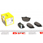 Колодки гальмівні (задні) Hyundai Elantra/Kia Cerato 00- (Sumitomo) (85.6x46.4) 