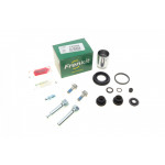 Ремкомплект супорта (заднього) Hyundai i20/Kia Picanto 11- (d=34mm) (+поршень/направляюча) (Mobis) 