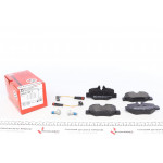 Колодки гальмівні (задні) MB Vito (W639) 03- (Bendix-Bosch) (з аксесуарами) 