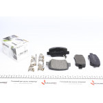 Колодки гальмівні (задні) Toyota Avensis 08- (Bosch) 