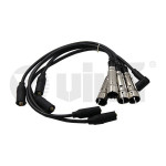 Проводи запалювання VW Golf III/Passat 1.6/1.8 81-97 (к-кт) 