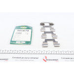 Планка супорта (заднього) прижимна (к-кт) VW Golf V/IV/Passat 04- (Lucas) 