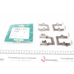 Планка супорта (переднього) прижимна (к-кт) Mitsubishi Pajero -06 (Akebono) 