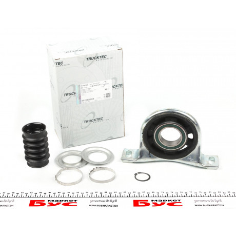 Підшипник підвісний MB Sprinter/VW Crafter 06- (d=47mm) (пильник + хомути)