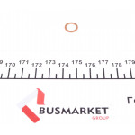 Шайба корпуса фільтра паливного (мідна) MB Sprinter 901-904 (8х11.5х1) 