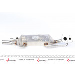 Радіатор рециркуляції ВГ MB Sprinter 906 OM642/Vito/Viano (W639) 3.0 CDI 05- (EGR) 