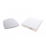 Скло дзеркала Opel Vivaro/Renault Trafic 02- (R) (верхнє) 