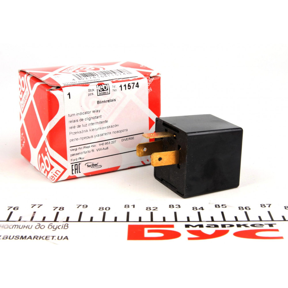 Реле поворотів (12V) VW Caddy/Golf/Passat/Polo -01