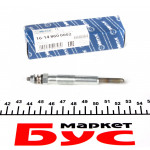 Свічка розжарювання Renault Kangoo 1.9D 97- (під закрутку) 