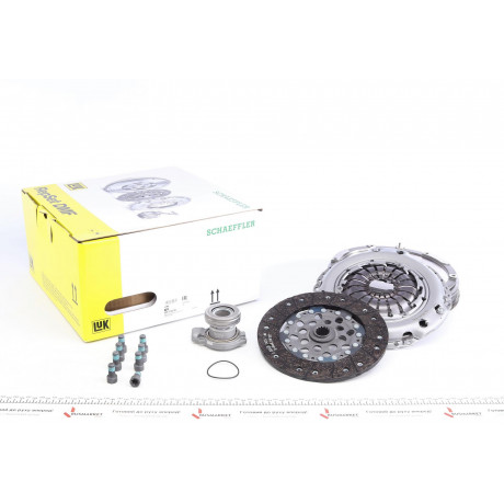 Демпфер + комплект зчеплення Opel Combo 1.7CDTI 16V 04-11 (74kw) d=228mm (z=14)