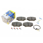 Колодки гальмівні (передні) Renault Megane 96-03/Clio 90-/Logan/Dacia Sandero 08- (+датчики) 