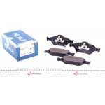 Колодки гальмівні (передні) Toyota Yaris 05- 