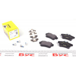 Колодки гальмівні (задні) Citroen C4/Peugeot 308/508 09- (Lucas) Q+ 