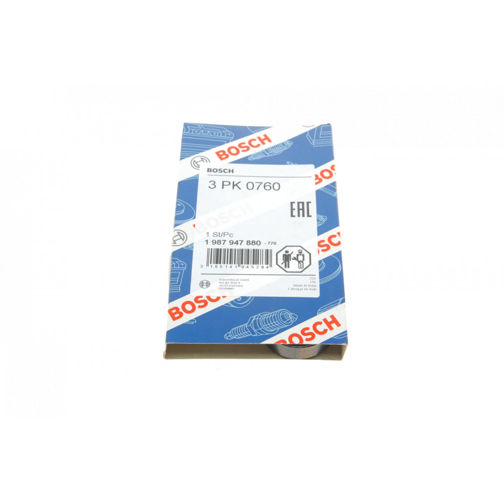 Ремінь генератора Honda Civic IV/ Mazda 626 1.6-2.0 -95 (3PK760)