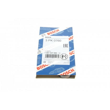 Ремінь генератора Honda Civic IV/ Mazda 626 1.6-2.0 -95 (3PK760)