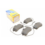 Колодки гальмівні (передні) Peugeot 407 04- (+датчики) 