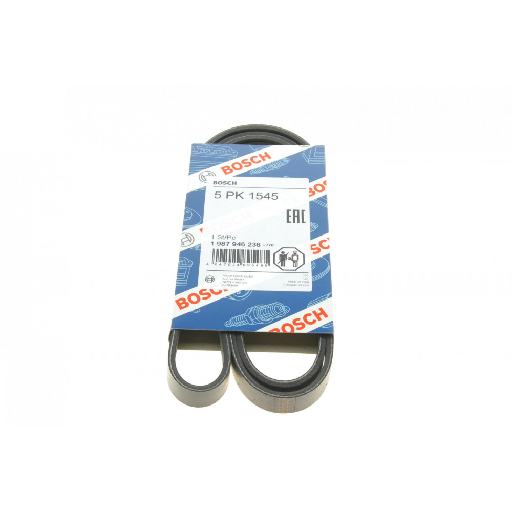Ремінь генератора Opel Zafira 1.6 05-15/ Suzuki Baleno1.8i 96-02/ Grand Vitara2.0 98-15 (5PK1545)