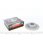 Диск гальмівний (задній) VW Caddy III 04-15 (256x12) (з покриттям) (повний) 