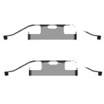 Планка супорта (заднього) прижимна (к-кт) VW T5/Touareg 03- (Teves) 