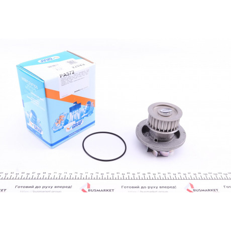 Помпа води Opel Astra F/G/Vectra A/B/Kadett E 1.7D/TD/1.8i 16V/2.0i 16V 88-00 (25z) (B/B) (8 лоп.)