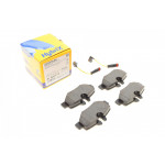 Колодки гальмівні (задні) MB Vito/Viano (W639) 03- (+датчики) 