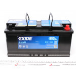 Акумуляторна батарея 110Ah/850A (392x175x190/+R/B13) Excell 