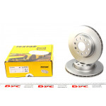 Диск гальмівний (передній) VW Caddy 04- (280x22) PRO+ 