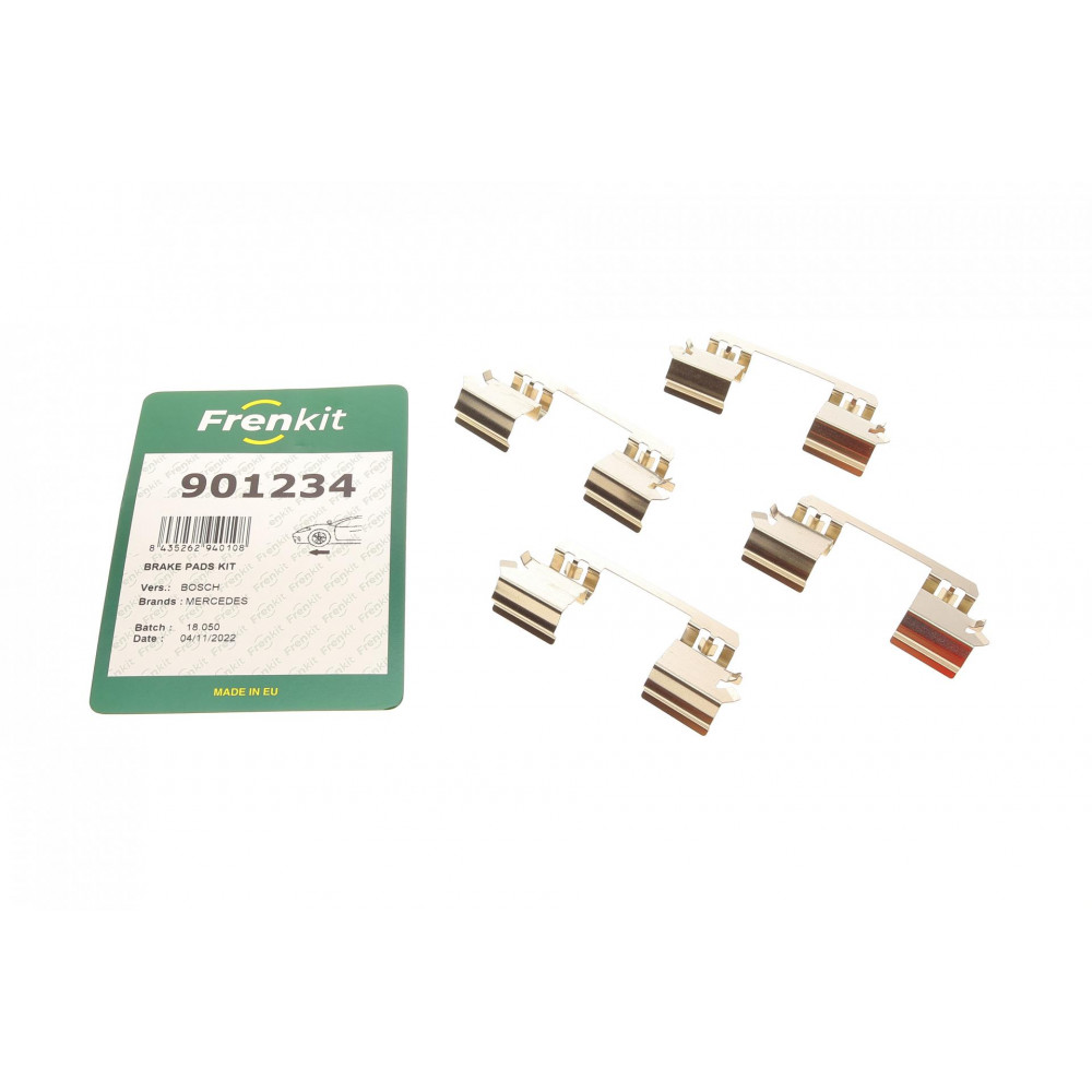 Планка супорта (переднього) прижимна (к-кт) MB E-class (W211) 02-09 (Bosch)