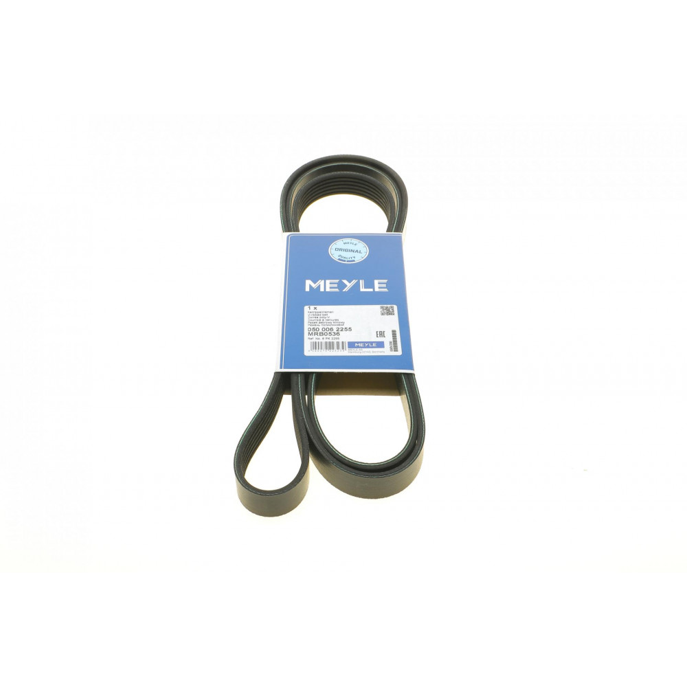 Ремінь генератора MB Sprinter CDI (-AC) (з обводним роликом) (6PK2255)