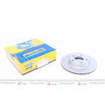 Диск гальмівний (передній) Audi A4 95-08/Seat Exeo 08-13/VW Passat 96-00 (280x22) (з покр.) (вент.) 