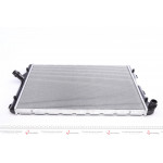 Радіатор охолодження VW Caddy III 1.6/2.0TDI 10- (438x648x32) (ребра припаяні) 