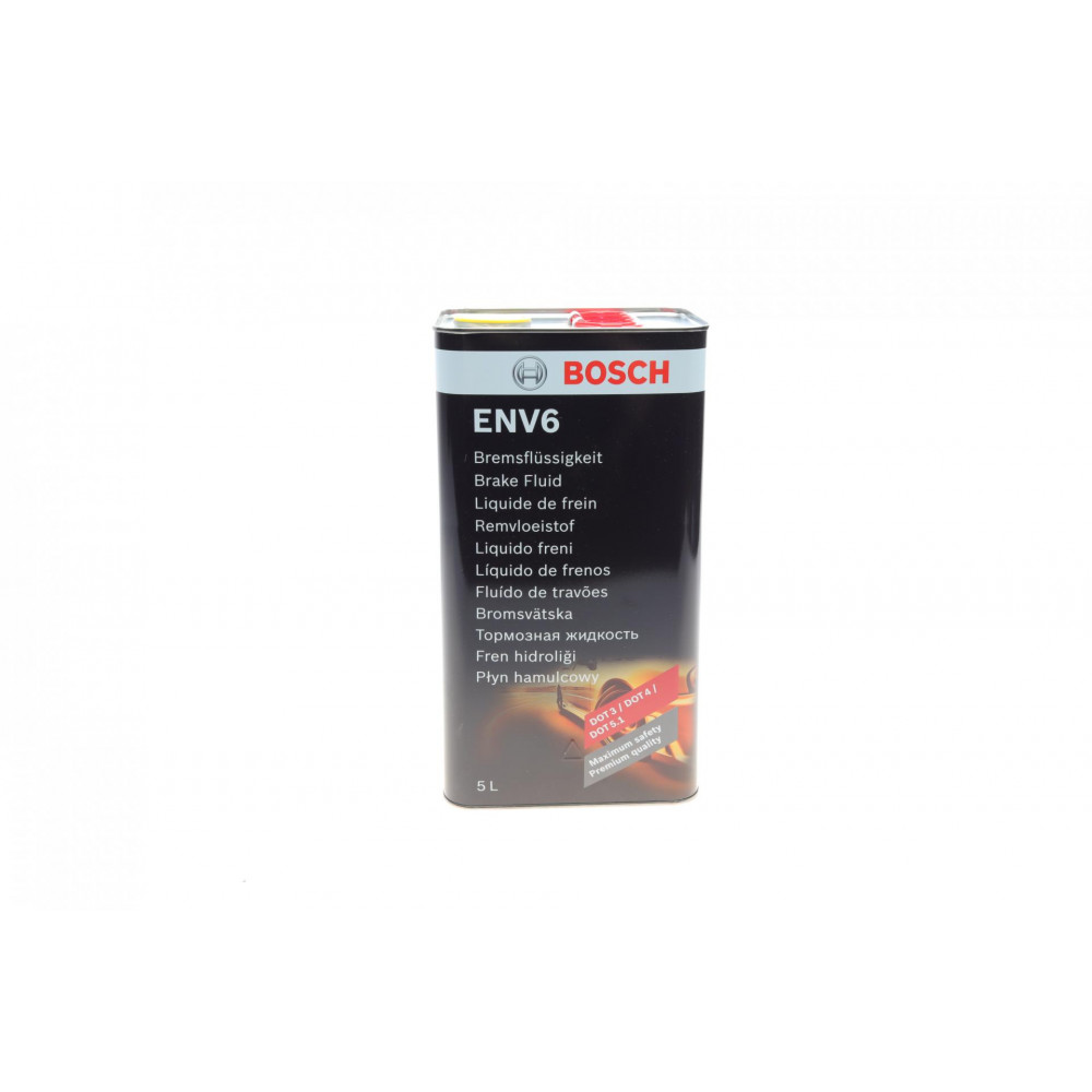 Гальмівна рідина ENV6 (DOT4/DOT3/DOT5.1) (5L) 