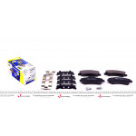 Колодки гальмівні (передні) Citroen C4 Cactus 14-/C-Elysee/Peugeot 301 12-/308 II 13- (з аксес.) 