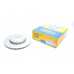 Диск гальмівний (передній) Renault Megane/Laguna/Scenic 08- (280x24) (с покр.) (вент.) 