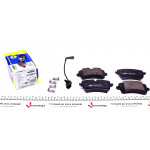 Колодки гальмівні (задні) Audi A4/A5/A6/A7 10-/Porsche Macan 14- (+датчик L=215mm) 