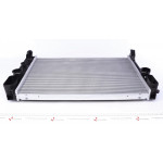 Радіатор охолодження MB E-class (S211/W211) 1.8-5.0 02-10 (5ст. АКПП) 