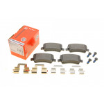 Колодки гальмівні (задні) Volvo S80/V70 06- (LUCAS-GIRLING)  