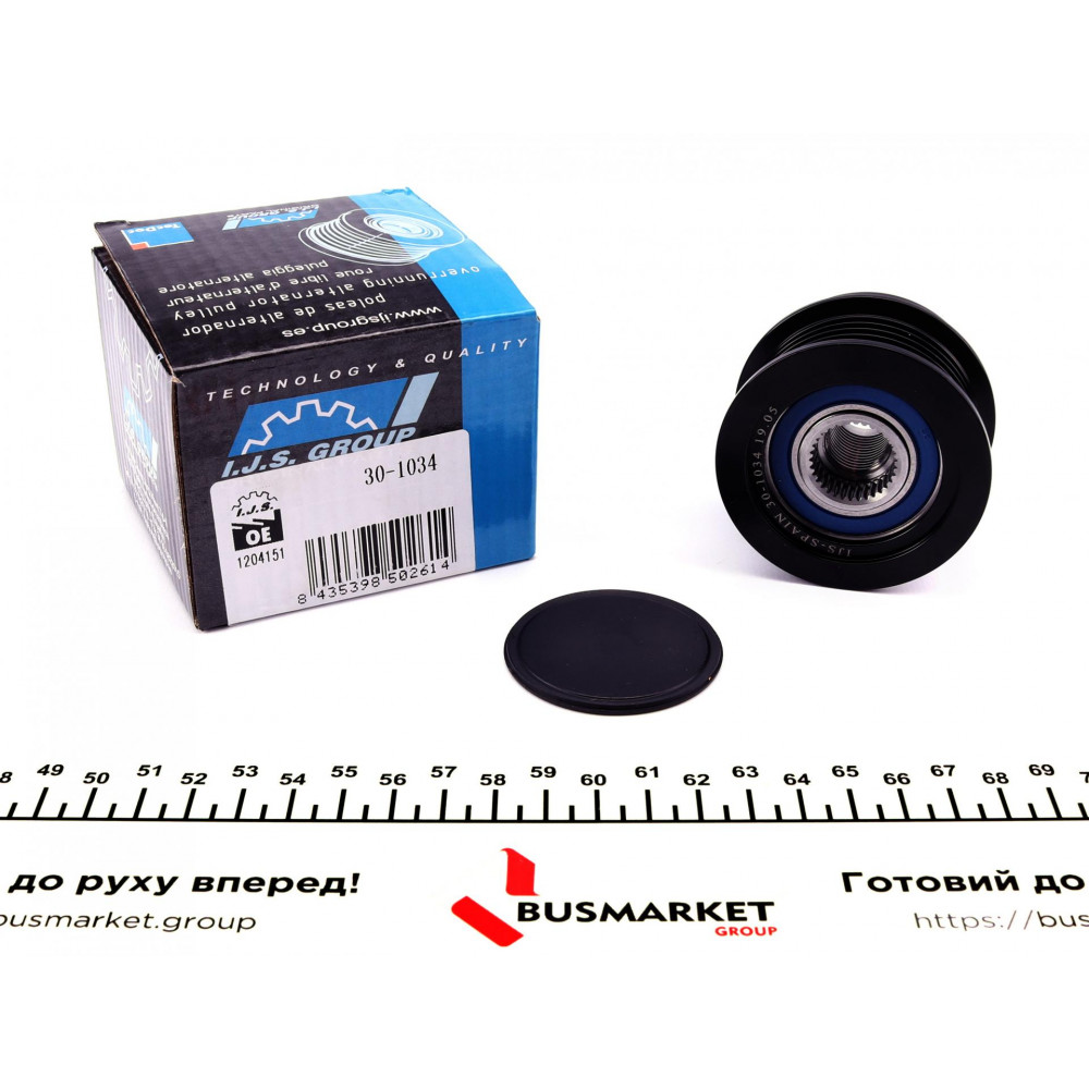 Шків генератора Opel Vectra 1.9CDTI 04- (6PK)