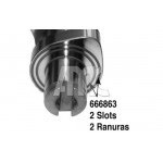 Розподільний вал VW Caddy 1.9TDI 04- (BSU,BLS) / 2.0TDI (BMM) 