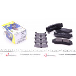 Колодки гальмівні (задні) Hyundai Santa Fe II 06-12/H-1 01-07 