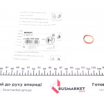 Шайба під форсунку BMW 5 (E34) 2.5 TD 88-95 (17,2x21x2) 